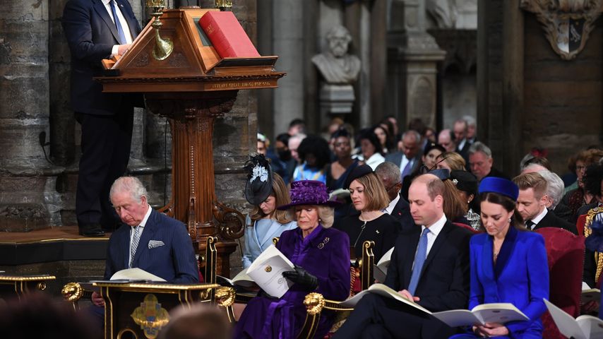 Ohne die Queen: Royals besuchen Commonwealth-Gottesdienst