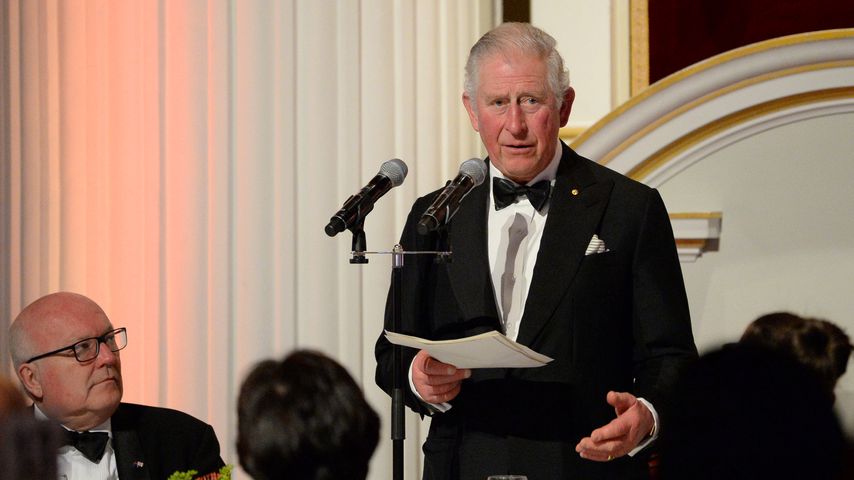 Prinz Charles bei einem Dinner in London im März 2020