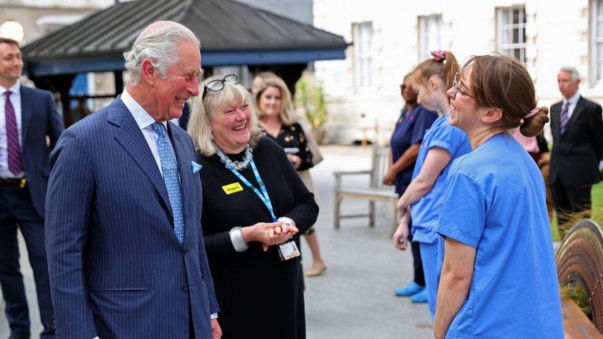 Prinz Charles besuchte Krankenpfleger seines Vaters Philip