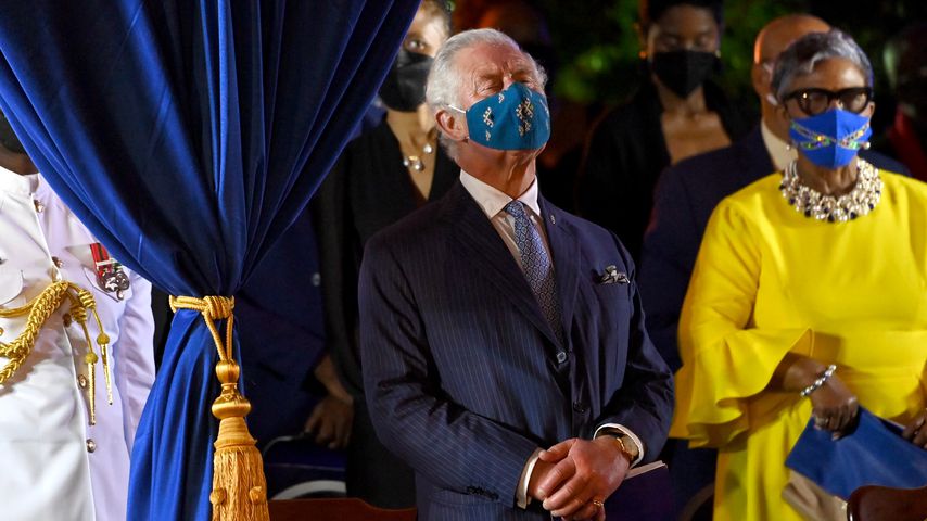 Prinz Charles in Bridgetown, November 2021
