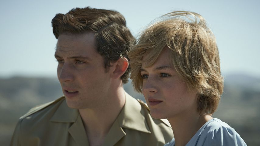 Prinz Charles (Josh O'Connor) und Lady Diana (Emma Corrin) in "The Crown"