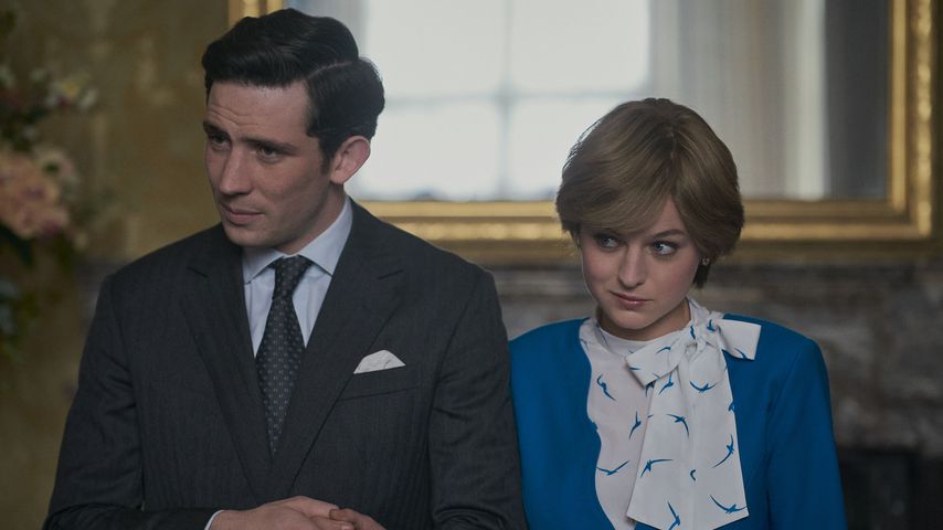 Prinz Charles (Josh O'Connor) und Prinzessin Diana (Emma Corrin) in "The Crown"