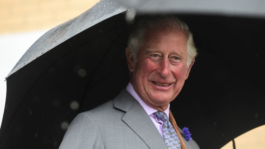 Prinz Charles bei einem Besuch eines Krankenhauses in Merthyr Tydfil