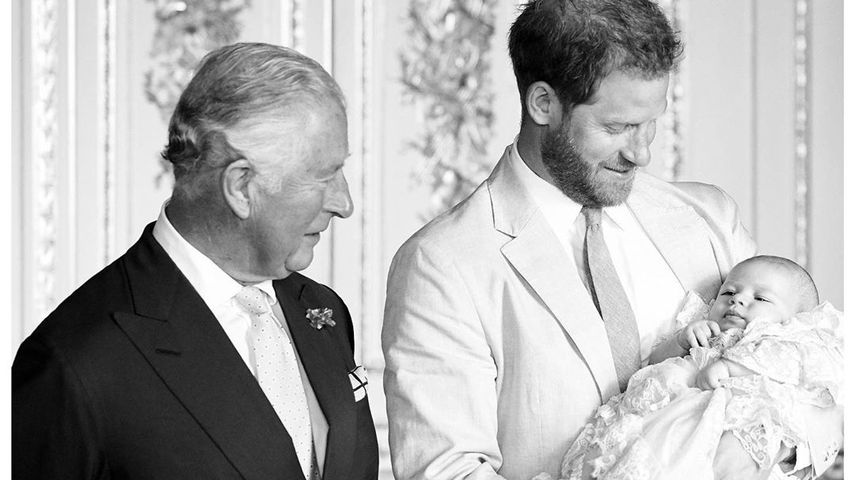 Prinz Charles, Prinz Harry und Baby Archie