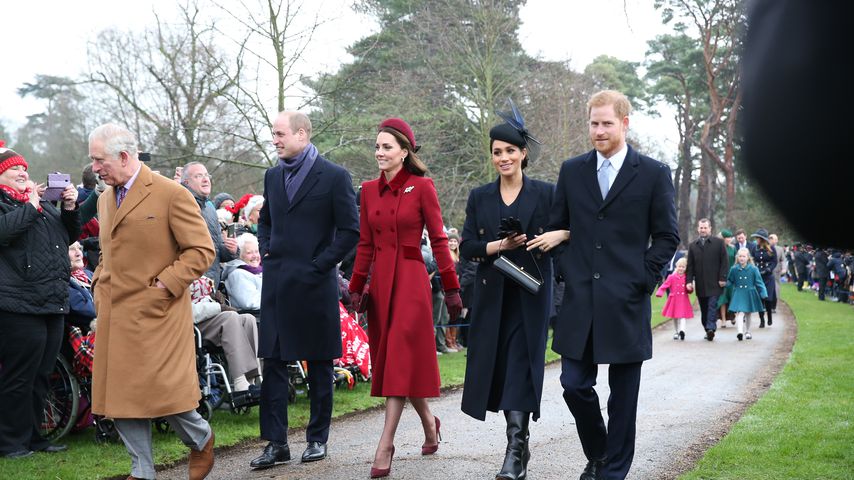 Prinz Charles, Prinz William, Herzogin Kate, Herzogin Meghan und Prinz Harry, 2018
