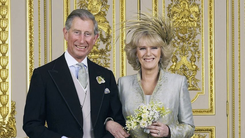 Prinz Charles und Herzogin Camilla bei ihrer Hochzeit im April 2005