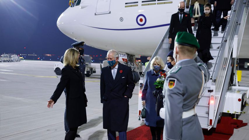 Prinz Charles und Herzogin Camilla in Berlin im November 2020
