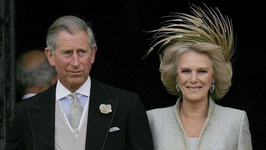 Prinz Charles und Camilla bei ihrer Hochzeit