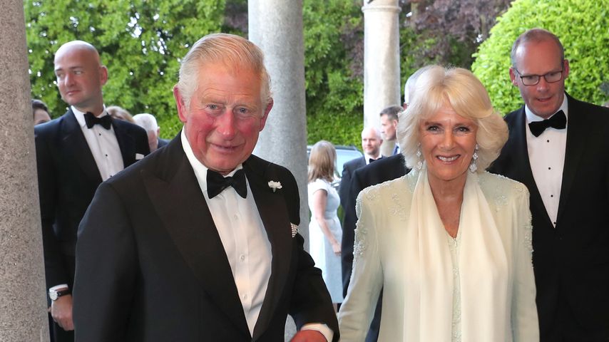Prinz Charles und Camilla bei einem Besuch in Dublin