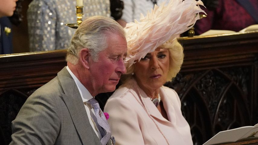 Prinz Charles und Herzogin Camilla bei Harrys und Meghans Hochzeit im Mai 2018