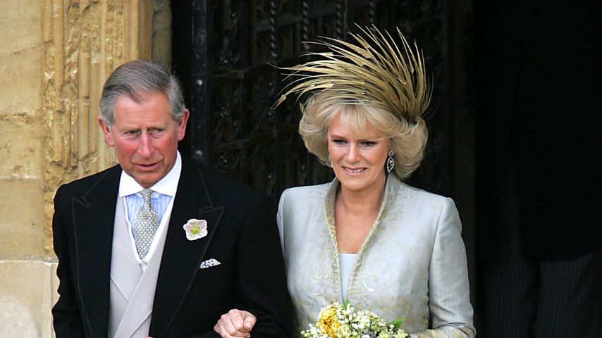 Prinz Charles und Herzogin Camilla bei ihrer Hochzeit 2005