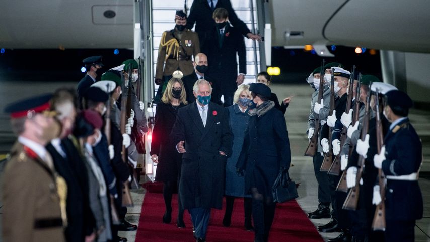 Prinz Charles und Herzogin Camilla in Berlin im November 2020