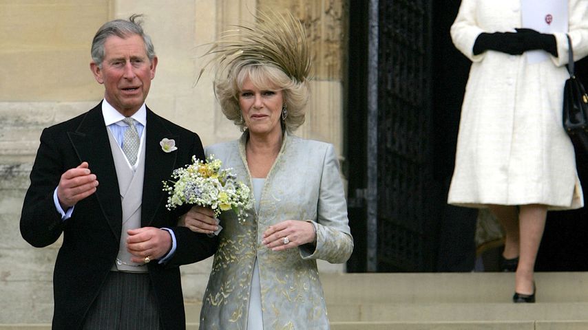 Prinz Charles und Herzogin Camilla an ihrem Hochzeitstag, 2005