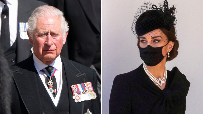 Ergreifend: Herzogin Kate tröstete trauernden Prinz Charles