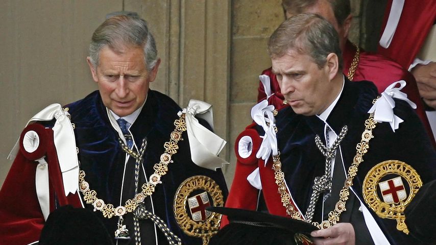 Prinz Charles und Prinz Andrew