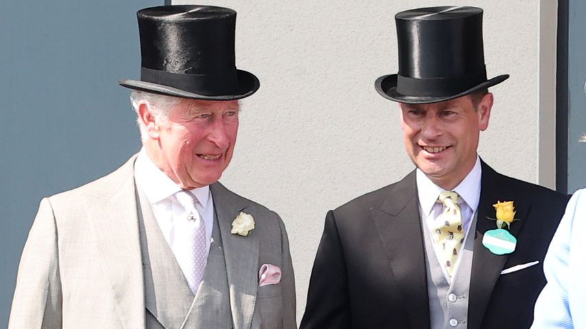 Prinz Charles und Prinz Edward beim Royal Ascot 2021