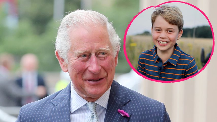 So süß gratuliert Prinz Charles seinem Enkel Prinz George