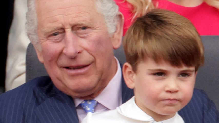 Prinz Charles und Prinz Louis im Juni 2022