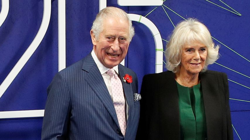 Prinz Charles und seine Frau Camilla bei der Klimakonferenz 2021
