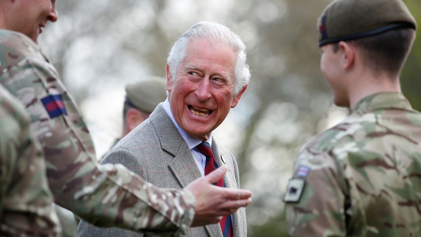 Erster Termin nach Philips Beerdigung: Prinz Charles strahlt