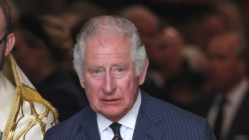 Prinz Charles beim Gedenkgottesdienst für Prinz Philip