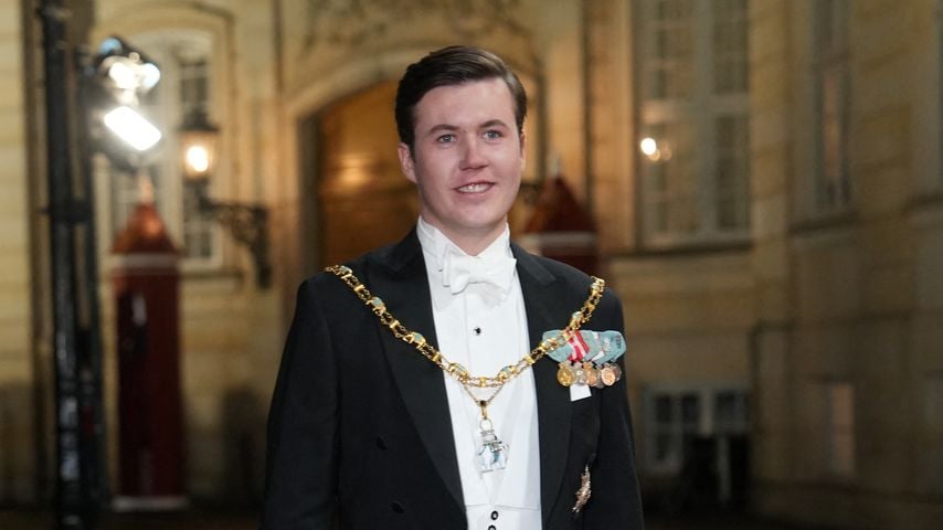 Prinz Christian beim Neujahrsempfang und Bankett im Schloss Christian VII., Amalienborg, Kopenhagen, 1. Januar 2026