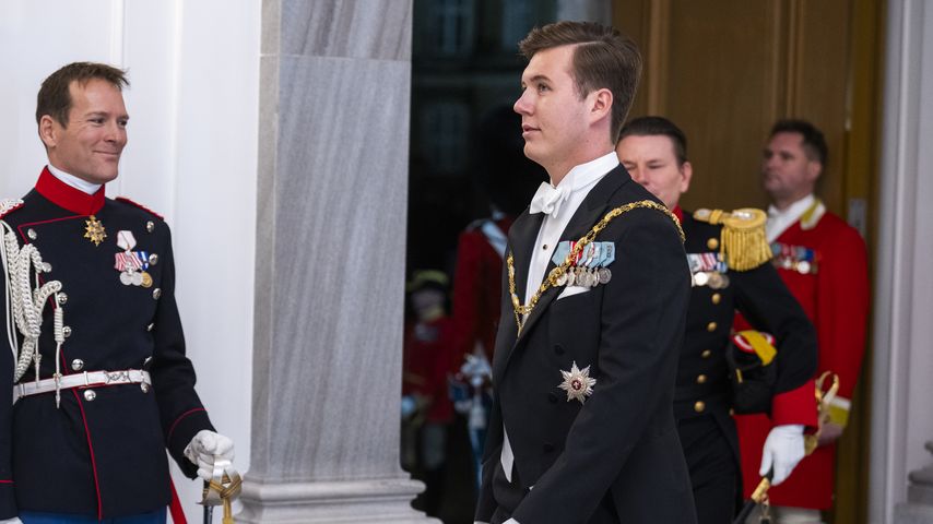 Prinz Christian beim Neujahrsempfang, Januar 2025
