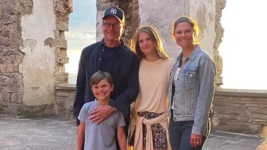 Prinz Daniel, Prinz Oscar, Prinzessin Estelle und Prinzessin Victoria im August 2024