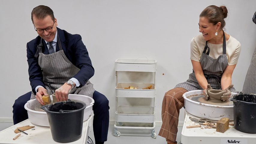 Prinz Daniel und Prinzessin Victoria in Höganäs im Januar 2020