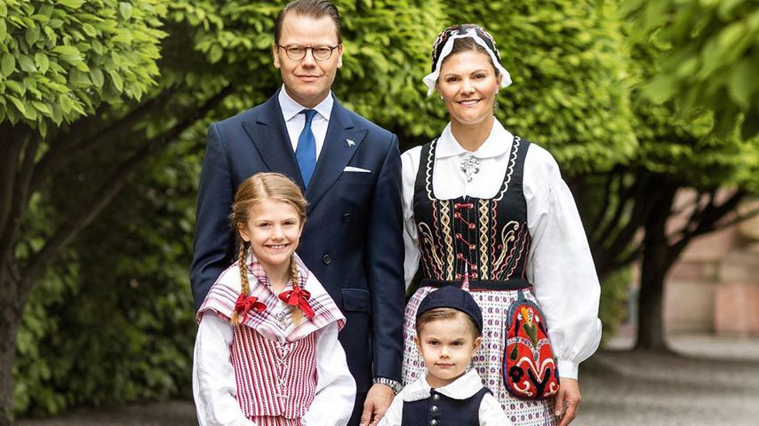 Süße Royal-Fotos: Estelle und Oscar in traditioneller Tracht