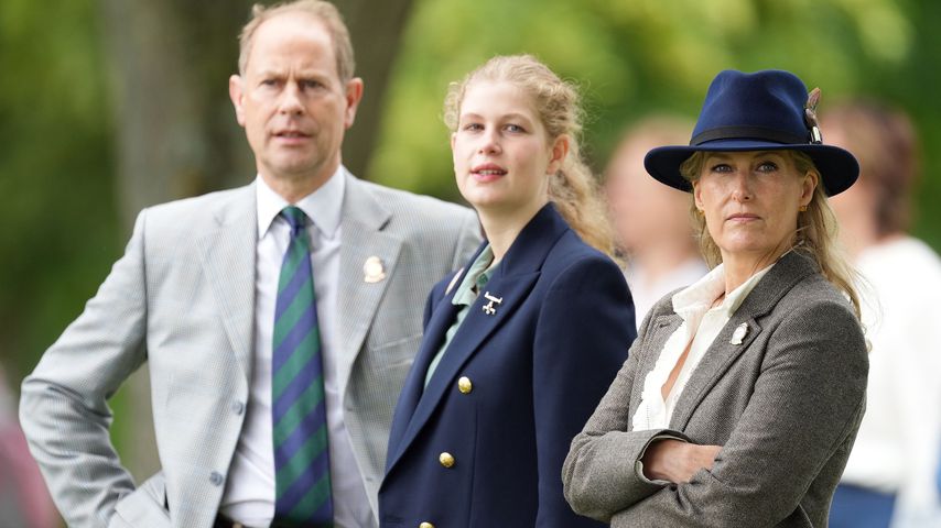 Prinz Edward, Lady Louise und Herzogin Sophie bei der Royal Windsor Horse Show im Juli 2021
