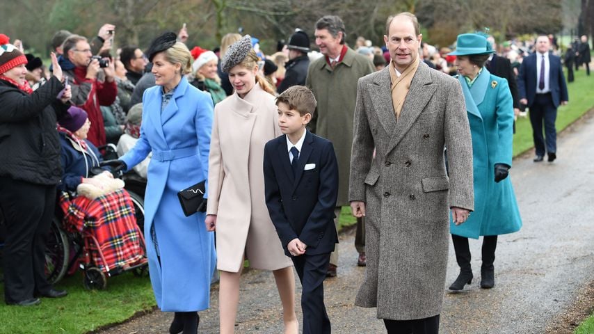 Prinz Edward, Sophie von Wessex und ihre Kinder Louise und James