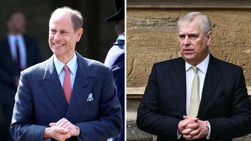 Klärendes Gespräch: Prinz Edward besucht Andrew im Exil