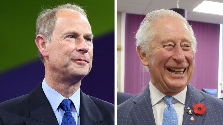 Prinz Edward trägt erstmals das Geschenk von König Charles!