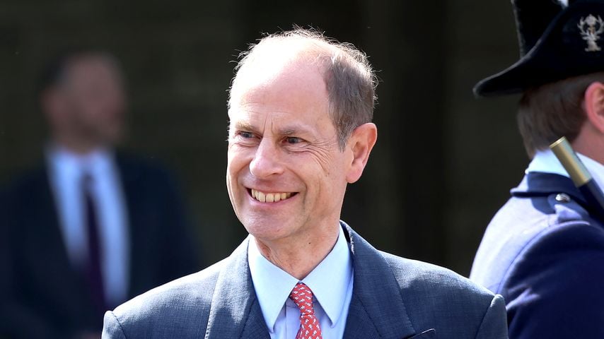Prinz Edward bei der Ceremony of the Keys am Palace of Holyroodhouse in Edinburgh, 17. Mai 2024