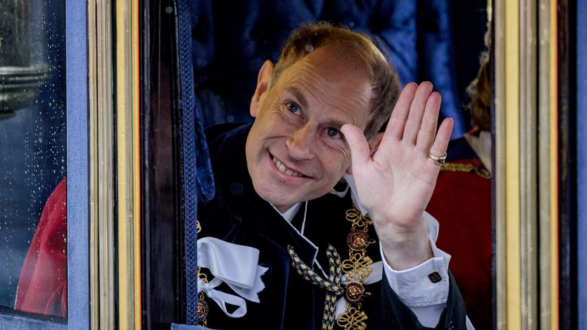 Prinz Edward bei der Krönung von König Charles, Mai 2023