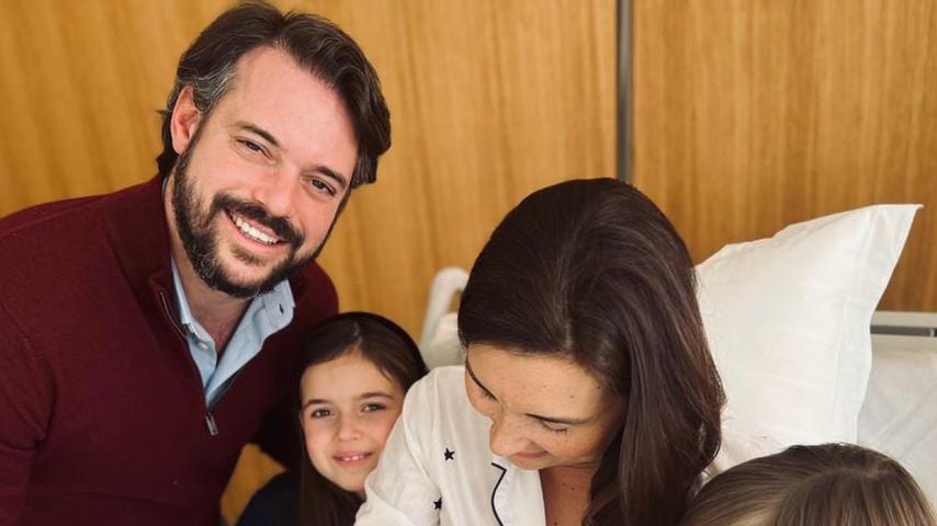 Prinz Felix von Luxemburg mit seiner Familie, 2023