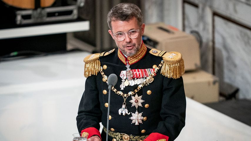 Prinz Frederik hält eine Rede zu Ehren seiner Mutter, 2022
