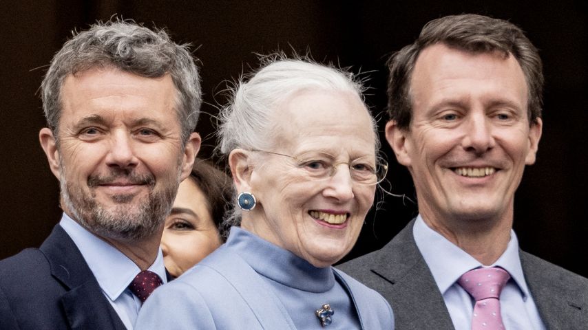 Prinz Frederik, Königin Margrethe und Prinz Joachim von Dänemark