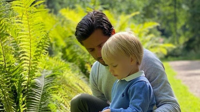 Prinz Gabriel und Prinz Carl Philip von Schweden