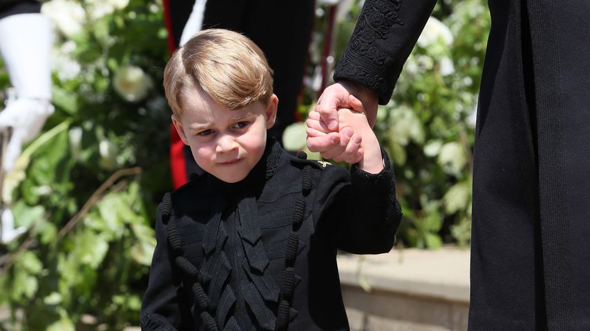 Sport-Talent? Prinz George spielte schon mit Tennis-Star
