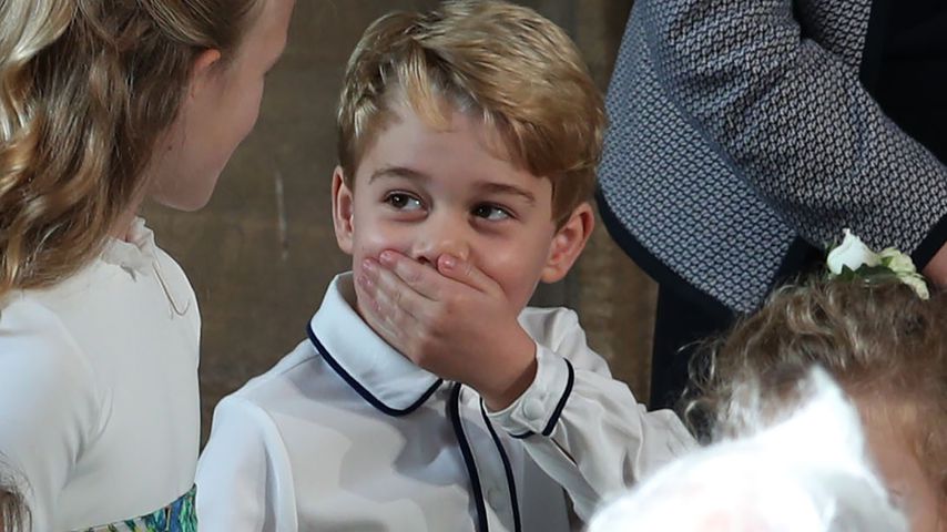 Prinz George weiß noch nicht, dass er König werden könnte