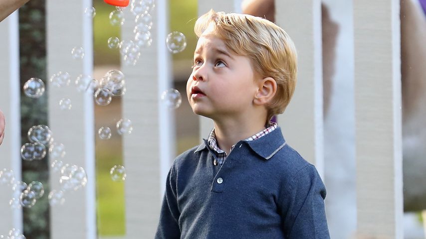 Süßer Seifenblasen-King: Prinz Georges tollste Kanada-Fotos!