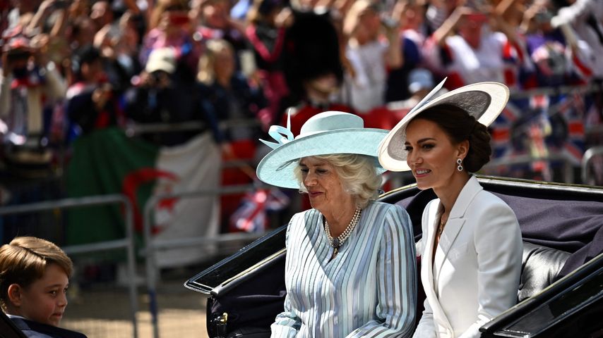 Prinz George, Camilla Parker Bowles und Herzogin Kate i