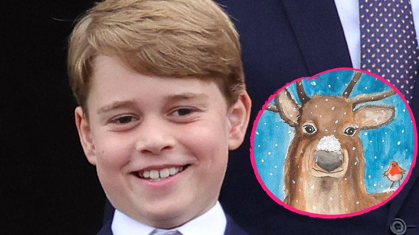 Royal-Fans entzückt: Prinz George malt süßes Weihnachtsbild