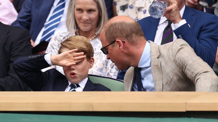 Prinz George und Prinz William im Juli 2022