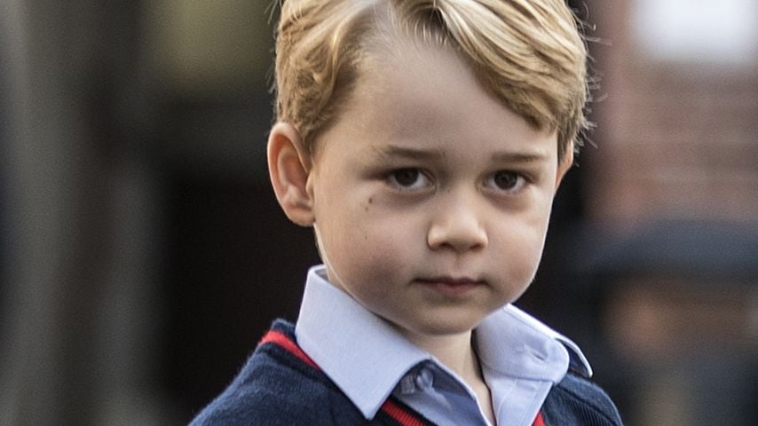 Prinz George am ersten Schultag an der Thomas's Battersea in London, 7. September 2017