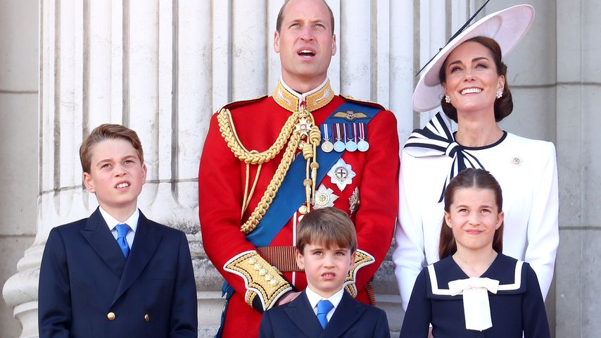 Prinz William und Prinzessin Kate mit ihren Kids George, Louis und Charlotte