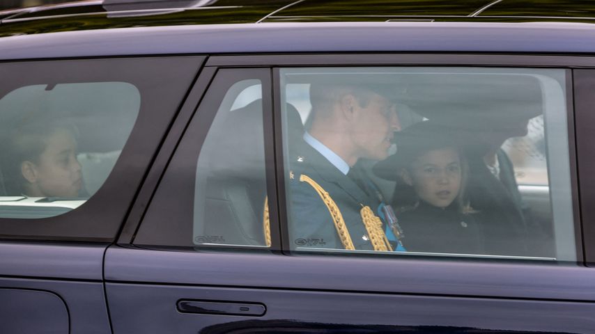 Beerdigung der Queen: Erste Bilder der royalen Familie