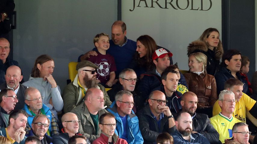 Kleiner Fußball-Fan: Prinz George flippt bei Spiel total aus